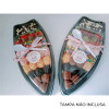 BARCA ORI BASE 8X11X2CM PQ GALVA - GO935561430 CX COM 300 UN