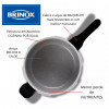 Panela Pressão Cinza Antiaderent Ceramic 4,2L Indução Brinox