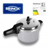 Panela Pressão Cinza Antiaderent Ceramic 4,2L Indução Brinox