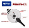 Panela Pressão Cinza Antiaderent Ceramic 4,2L Indução Brinox