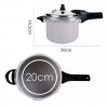 Panela Pressão Cinza Antiaderent Ceramic 4,2L Indução Brinox