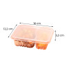 Pote Marmitex Retangular Freezer/ Micro-ondas 475ml - G321 
