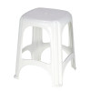 BANQUETA PLASTICA NITEROI BRANCA - 92411/010 UN COM 1 UN