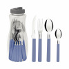 FAQUEIRO INOX 16 PCS GAMBOA AZUL TRAMONTI - 23197/100 UN COM 16 UN