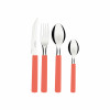 FAQUEIRO INOX 16 PCS GAMBOA VERMELHO TRAM - 23197/700 UN COM 16 UN