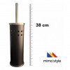 ESCOVA SANITARIA INOX BLACK BH23434 MIMO - 10027 UN COM 1 UN