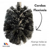 ESCOVA SANITARIA INOX BLACK BH23434 MIMO - 10027 UN COM 1 UN