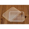 Pote Retangular 500ml Freezer Microondas Marmita Fit 100un