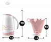 CJ BULE 700 ML+SUPO P/FILT CAFE TAM 102 - SR101/61 UN COM 1 UN