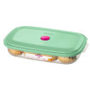 POTE PLASTICO RETANGULAR 1450ML SANREMO - 365/2 UN COM 1 UN