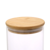 POTE HERMETICO BOR C/TAMPA BAMBU 370 ML M - 8079 UN COM 1 UN