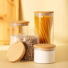 POTE HERMETICO BOR C/TAMPA BAMBU 750 ML - 8080 UN COM 1 UN