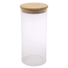 POTE HERMETICO BOR C/TAMPA BAMBU 1,3 LT - 8082 UN COM 1 UN