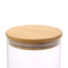 POTE HERMETICO BOR C/TAMPA BAMBU 1,3 LT - 8082 UN COM 1 UN