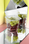 Pote Plástico Quadrado C/ Lacre 680 Ml G768 Galvanotek 100Un