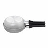 Omeleteira Panquequeira Baby Cinza Antiaderente 14cm Ramos