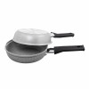 Omeleteira Panquequeira Baby Cinza Antiaderente 14cm Ramos