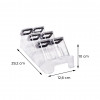 PORTA CONDIMENTOS CRISTAL C/BASE B4 7 PCS - 16580 UN COM 1 UN