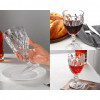 TACA DE VIDRO DIAMANTE CLEAR 330 ML - 451 UN COM 1 UN